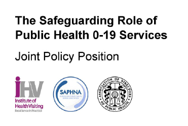 Img_The Safeguarding Role of Public Health 0-19 Services - Joint Policy Position